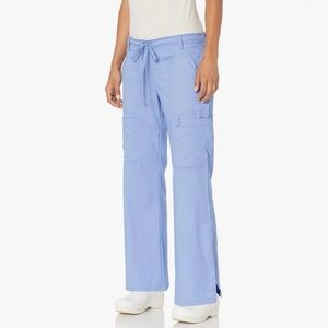Cherokee Women's Scrubs Luxe‎ Drawstring Cargo Ciel Pant Size M